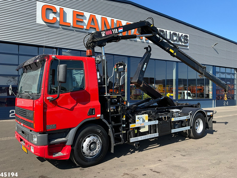 DAF FA 75.290 ATI Hiab 11 Tonmeter laadkraan Just 84.508 km! - Horgos rakodó teherautó, Darus autó: 1 kép. DAF FA 75.290 ATI Hiab 11 Tonmeter laadkraan Just 84.508 km! - Horgos rakodó teherautó, Darus autó: 1 kép.
