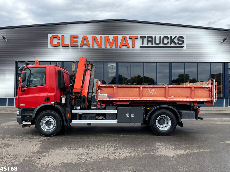 DAF FA 75 CF 360 Palfinger 12 Tonmeter laadkraan - Billenőplatós teherautó, Darus autó: 5 kép. DAF FA 75 CF 360 Palfinger 12 Tonmeter laadkraan - Billenőplatós teherautó, Darus autó: 5 kép.