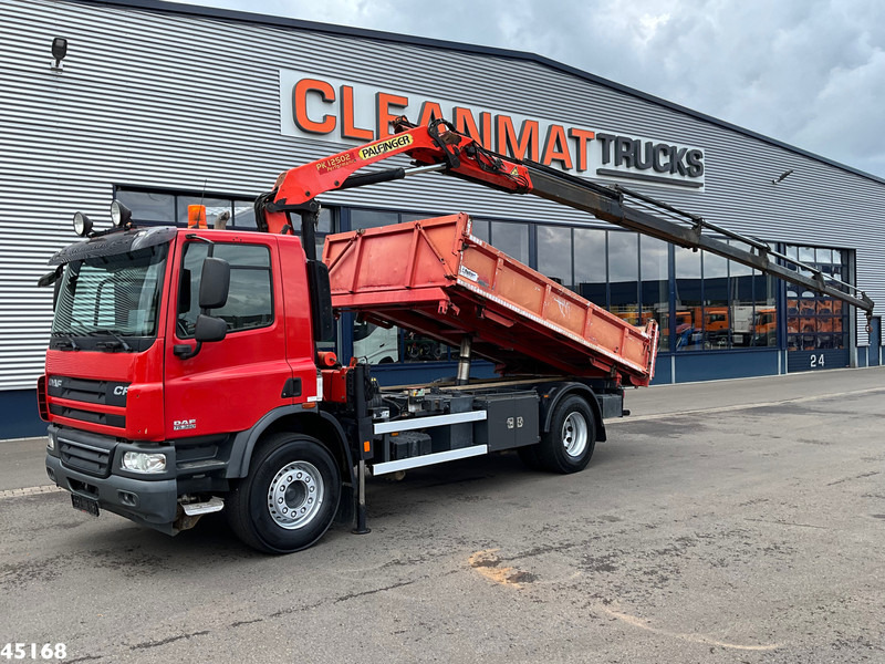 DAF FA 75 CF 360 Palfinger 12 Tonmeter laadkraan - Billenőplatós teherautó, Darus autó: 1 kép. DAF FA 75 CF 360 Palfinger 12 Tonmeter laadkraan - Billenőplatós teherautó, Darus autó: 1 kép.