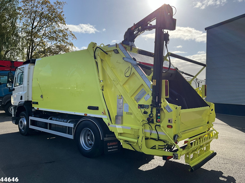 DAF FA CF 340 Euro 6 NTM 14.6m³ + PM 4 Tonmeter laadkraan - Szemetesautó: 2 kép. DAF FA CF 340 Euro 6 NTM 14.6m³ + PM 4 Tonmeter laadkraan - Szemetesautó: 2 kép.