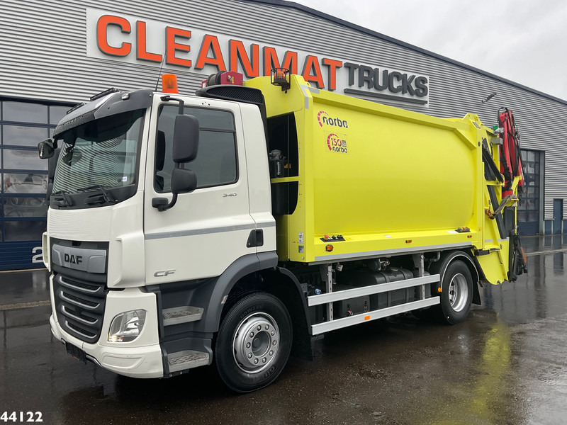 DAF FA CF 340 Euro 6 Norba 17 m³ + Palfinger 3.8 Tonmeter laadkraan + Winch - Szemetesautó: 3 kép. DAF FA CF 340 Euro 6 Norba 17 m³ + Palfinger 3.8 Tonmeter laadkraan + Winch - Szemetesautó: 3 kép.