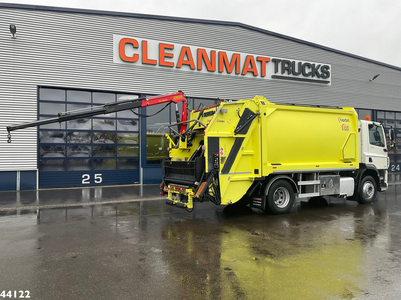 DAF FA CF 340 Euro 6 Norba 17 m³ + Palfinger 3.8 Tonmeter laadkraan + Winch - Szemetesautó: 2 kép. DAF FA CF 340 Euro 6 Norba 17 m³ + Palfinger 3.8 Tonmeter laadkraan + Winch - Szemetesautó: 2 kép.