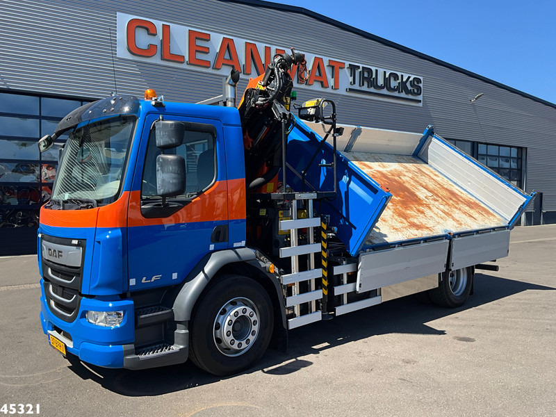 DAF FA LF 230 Euro 6 Palfinger 18 Tonmeter laadkraan Just 6.783 km! - Billenőplatós teherautó, Darus autó: 5 kép. DAF FA LF 230 Euro 6 Palfinger 18 Tonmeter laadkraan Just 6.783 km! - Billenőplatós teherautó, Darus autó: 5 kép.