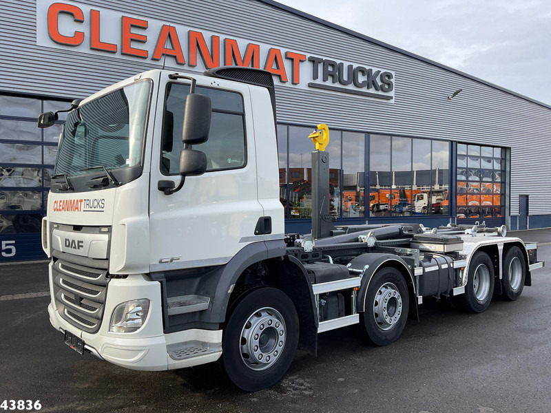 DAF FAC CF 370 8x2 NIEUWE Hyvalift 26 Ton haakarmsysteem!! Just 177.485 km! - Horgos rakodó teherautó: 2 kép. DAF FAC CF 370 8x2 NIEUWE Hyvalift 26 Ton haakarmsysteem!! Just 177.485 km! - Horgos rakodó teherautó: 2 kép.