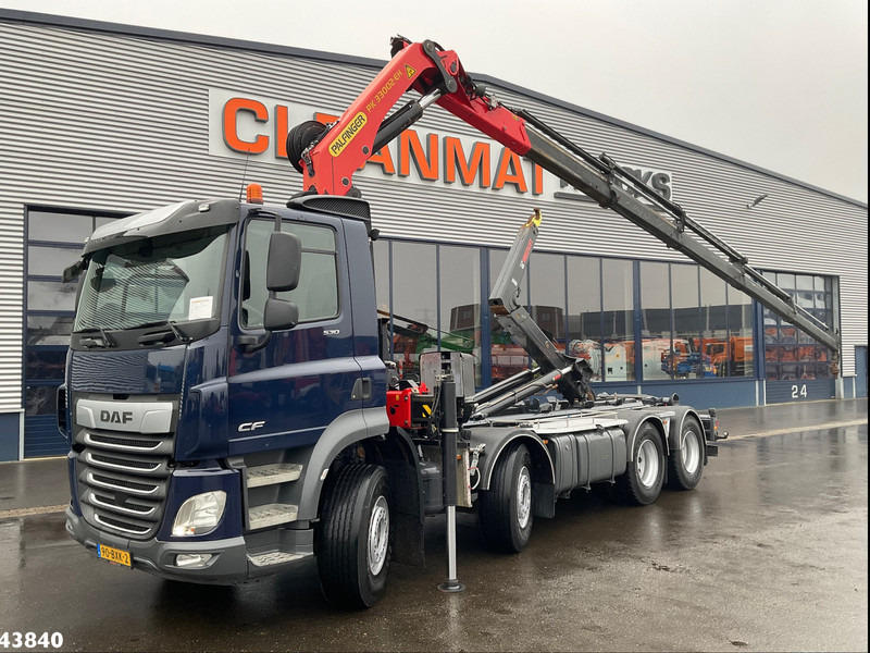DAF FAD CF 530 8x4 Euro 6 Palfinger 33 Tonmeter laadkraan - Horgos rakodó teherautó, Darus autó: 1 kép. DAF FAD CF 530 8x4 Euro 6 Palfinger 33 Tonmeter laadkraan - Horgos rakodó teherautó, Darus autó: 1 kép.