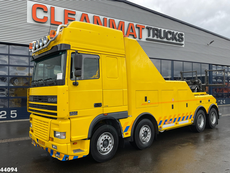 DAF FAD XF 430 8x4 Manual Steel JIGE Recovery truck - Vontató: 4 kép. DAF FAD XF 430 8x4 Manual Steel JIGE Recovery truck - Vontató: 4 kép.