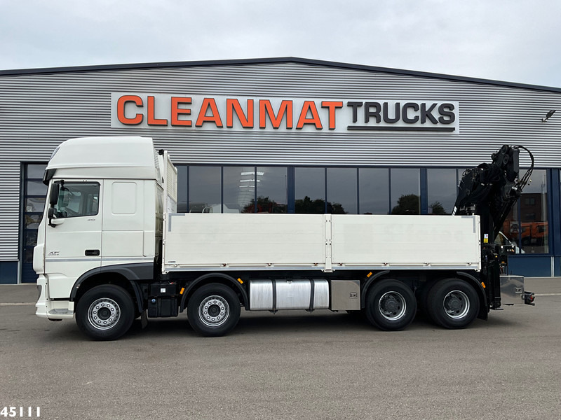 DAF FAD XF 510 Euro 6 Intarder MKG 29 Tonmeter laadkraan+Fly-Jib! Just 274.995 km! - Darus autó: 2 kép. DAF FAD XF 510 Euro 6 Intarder MKG 29 Tonmeter laadkraan+Fly-Jib! Just 274.995 km! - Darus autó: 2 kép.