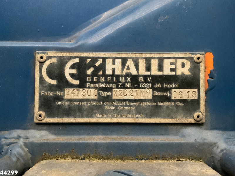 DAF FAG 75 CF 250 Euro 5 Haller 21m³ lízing DAF FAG 75 CF 250 Euro 5 Haller 21m³: 19 kép.