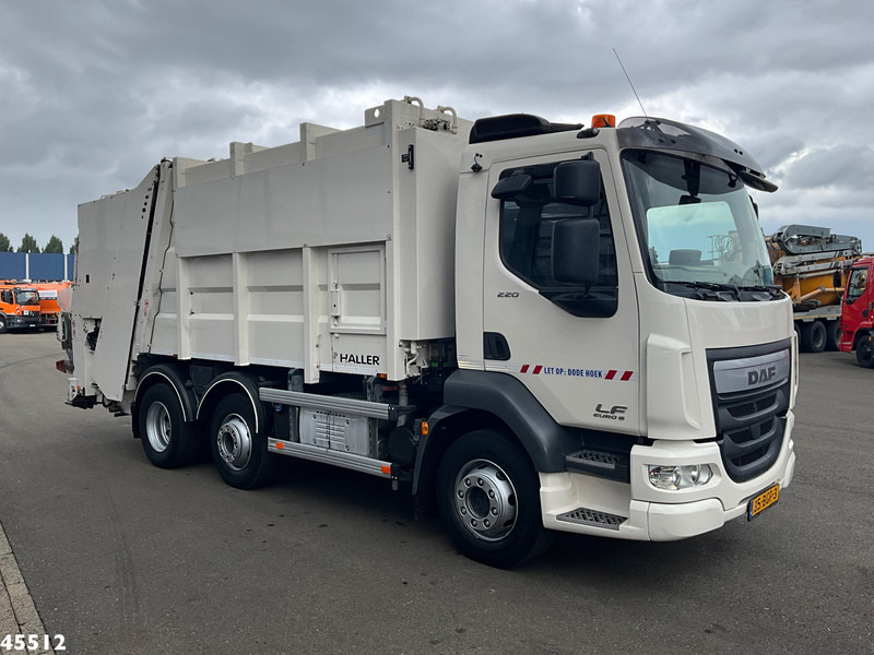 DAF FAG LF 220 Euro 6 Haller 14m³ Just 121.722 km! - Szemetesautó: 3 kép. DAF FAG LF 220 Euro 6 Haller 14m³ Just 121.722 km! - Szemetesautó: 3 kép.