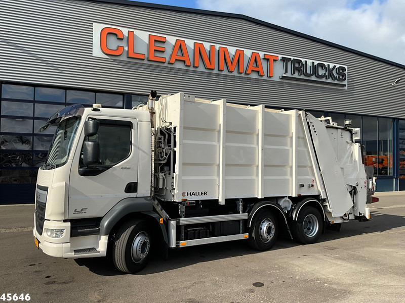 DAF FAG LF 220 Euro 6 Haller 14m³ Just 123.721 km! - Szemetesautó: 1 kép. DAF FAG LF 220 Euro 6 Haller 14m³ Just 123.721 km! - Szemetesautó: 1 kép.
