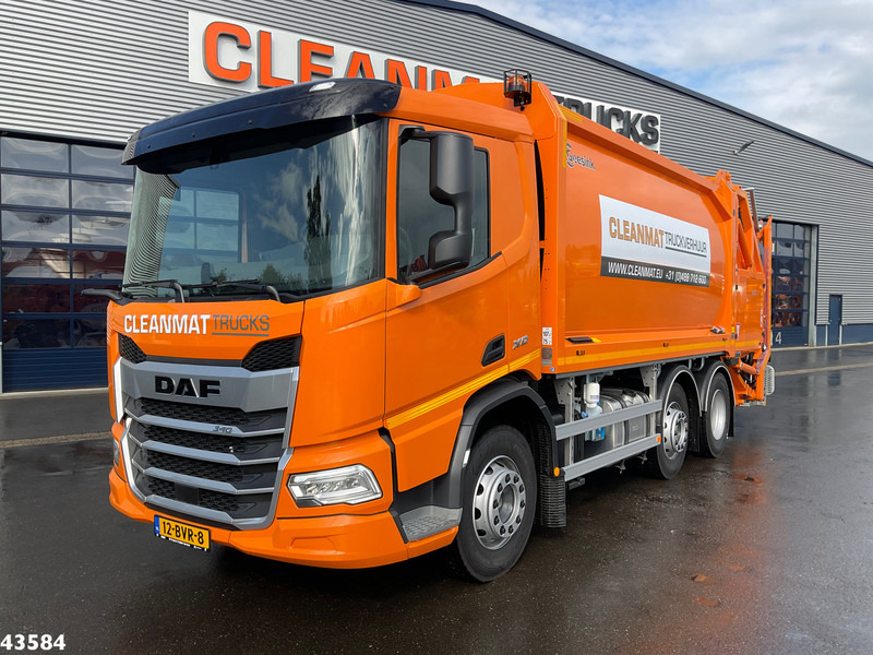 DAF FAG XD 340 Geesink 20m³ GEC Welvaarts weegsysteem - Szemetesautó: 2 kép. DAF FAG XD 340 Geesink 20m³ GEC Welvaarts weegsysteem - Szemetesautó: 2 kép.