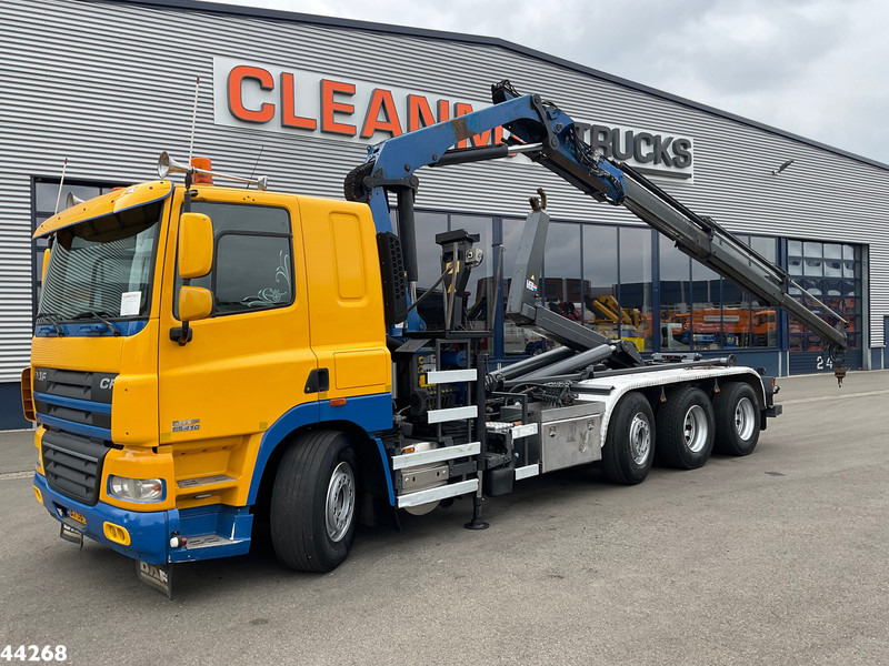 DAF FAK 85 CF 410 Palfinger 18 Tonmeter laadkraan - Horgos rakodó teherautó, Darus autó: 1 kép. DAF FAK 85 CF 410 Palfinger 18 Tonmeter laadkraan - Horgos rakodó teherautó, Darus autó: 1 kép.