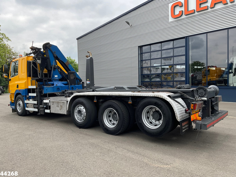DAF FAK 85 CF 410 Palfinger 18 Tonmeter laadkraan - Horgos rakodó teherautó, Darus autó: 2 kép. DAF FAK 85 CF 410 Palfinger 18 Tonmeter laadkraan - Horgos rakodó teherautó, Darus autó: 2 kép.