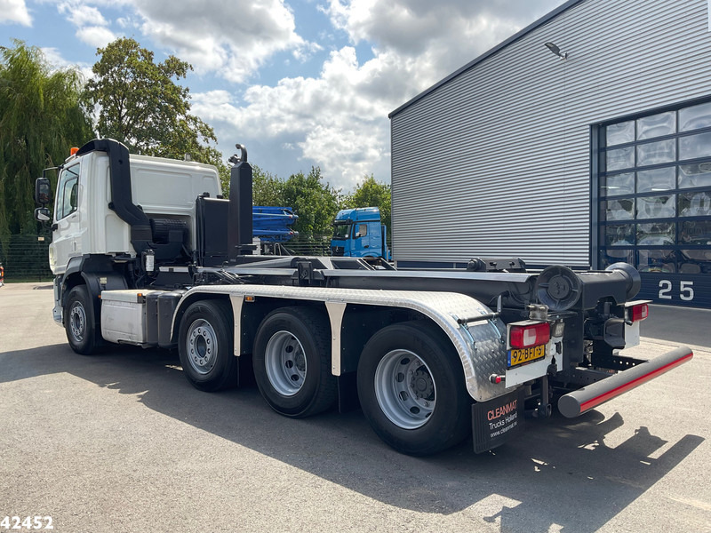 DAF FAK CF 460 Tridem 8x2 Euro 6 VDL 30 Ton haakarmsysteem - Horgos rakodó teherautó: 3 kép. DAF FAK CF 460 Tridem 8x2 Euro 6 VDL 30 Ton haakarmsysteem - Horgos rakodó teherautó: 3 kép.