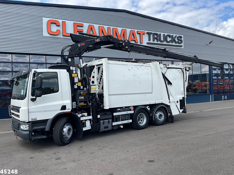 DAF FAN 75 CF 250 Hiab 21 Tonmeter laadkraan + weegsysteem - Szemetesautó: 1 kép. DAF FAN 75 CF 250 Hiab 21 Tonmeter laadkraan + weegsysteem - Szemetesautó: 1 kép.