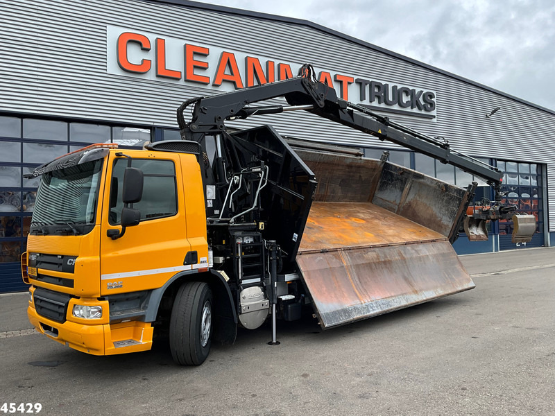 DAF FAN 75 CF 360 Hiab 12 Tonmeter laadkraan + Kipper 15m³ Just 177.993 km! - Billenőplatós teherautó, Darus autó: 2 kép. DAF FAN 75 CF 360 Hiab 12 Tonmeter laadkraan + Kipper 15m³ Just 177.993 km! - Billenőplatós teherautó, Darus autó: 2 kép.