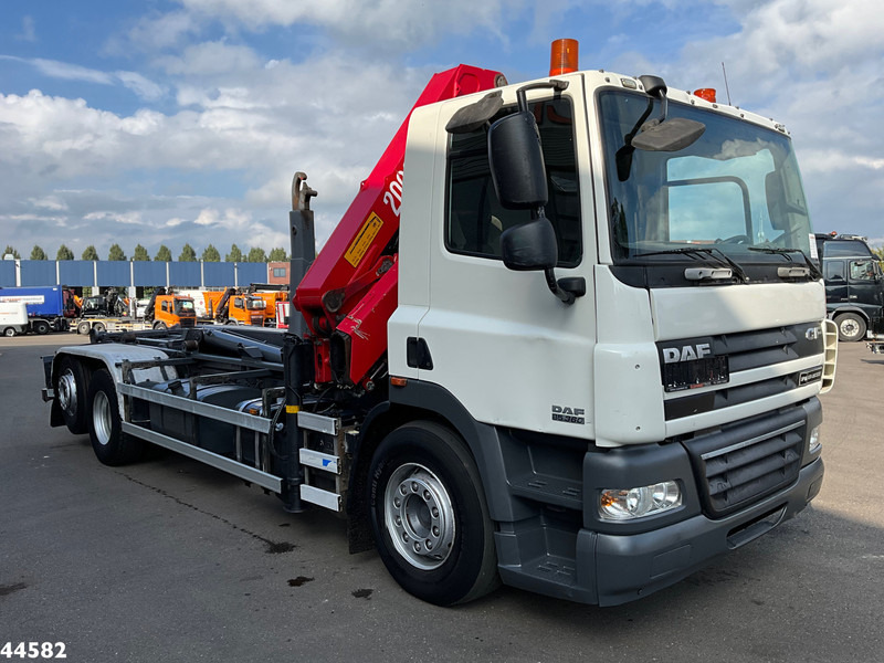 DAF FAN 85 CF 360 HMF 20 Tonmeter laadkraan - Horgos rakodó teherautó, Darus autó: 3 kép. DAF FAN 85 CF 360 HMF 20 Tonmeter laadkraan - Horgos rakodó teherautó, Darus autó: 3 kép.