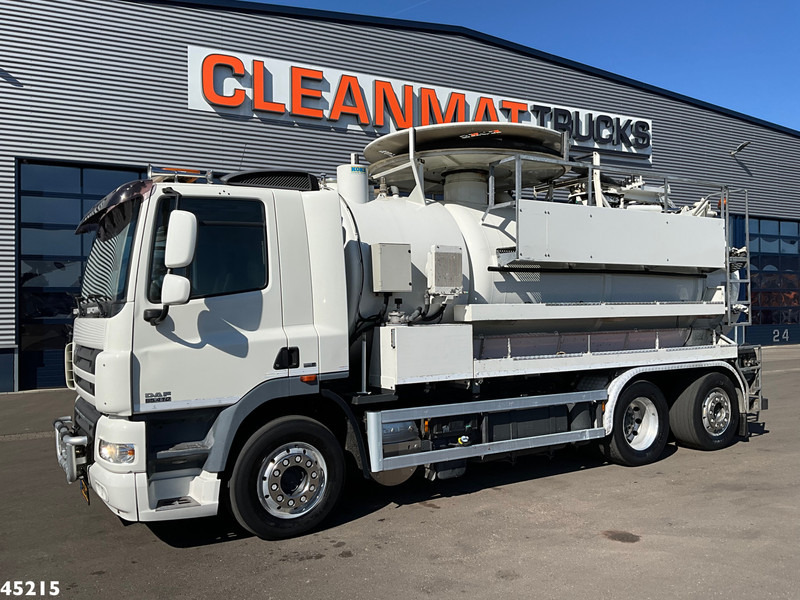 DAF FAN 85 CF 410 Euro 5 Koks 12m³ Combi - Szippantós autó: 4 kép. DAF FAN 85 CF 410 Euro 5 Koks 12m³ Combi - Szippantós autó: 4 kép.