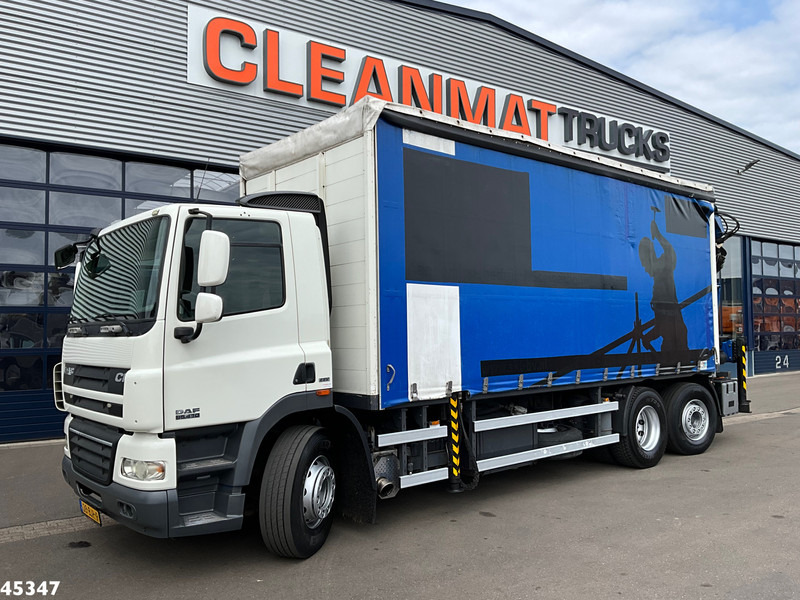 DAF FAN 85 CF 410 Palfinger 29 Tonmeter laadkraan + Fly-Jib - Darus autó: 2 kép. DAF FAN 85 CF 410 Palfinger 29 Tonmeter laadkraan + Fly-Jib - Darus autó: 2 kép.