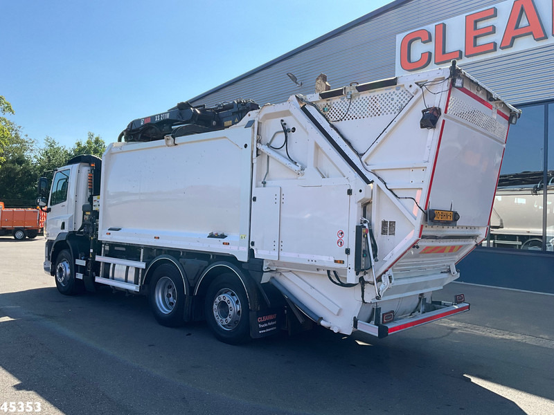 DAF FAN CF 290 Euro 6 Hiab 21 Tonmeter laadkraan - Szemetesautó: 3 kép. DAF FAN CF 290 Euro 6 Hiab 21 Tonmeter laadkraan - Szemetesautó: 3 kép.