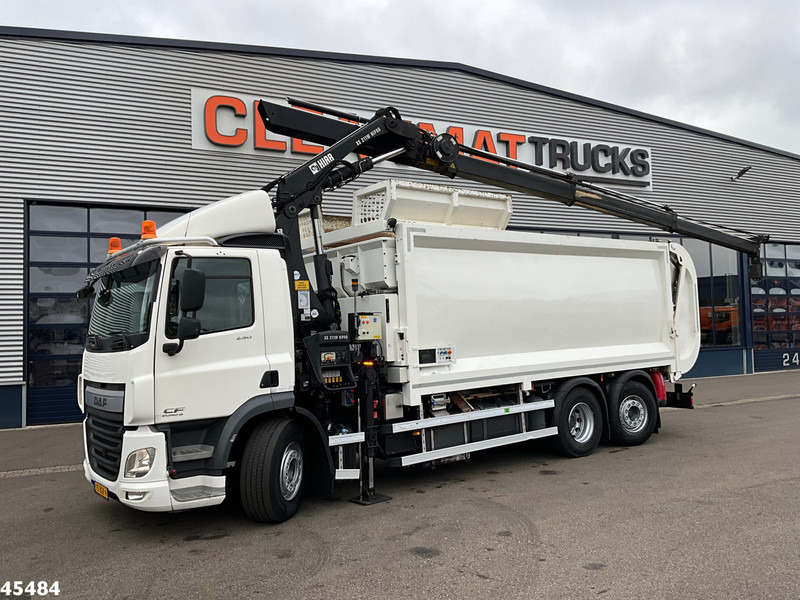DAF FAN CF 290 Euro 6 Hiab 21 Tonmeter laadkraan - Szemetesautó: 1 kép. DAF FAN CF 290 Euro 6 Hiab 21 Tonmeter laadkraan - Szemetesautó: 1 kép.