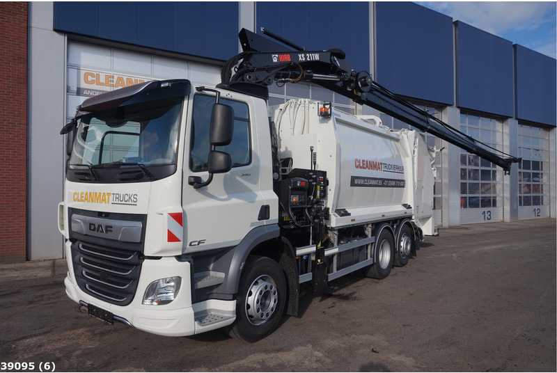 DAF FAN CF 340 Hiab 21 Tonmeter laadkraan - Szemetesautó: 1 kép. DAF FAN CF 340 Hiab 21 Tonmeter laadkraan - Szemetesautó: 1 kép.
