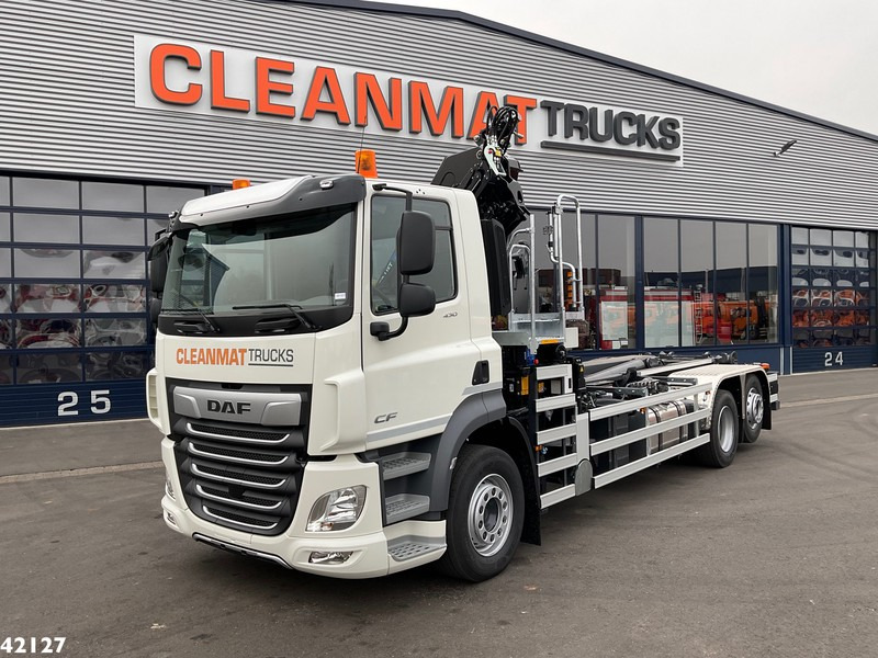 DAF FAN CF 430 HMF 23 Tonmeter laadkraan - Horgos rakodó teherautó, Darus autó: 2 kép. DAF FAN CF 430 HMF 23 Tonmeter laadkraan - Horgos rakodó teherautó, Darus autó: 2 kép.