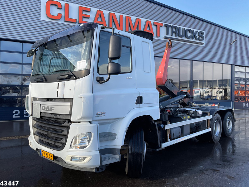 DAF FAN CF 440 Euro 6 20 Ton haakarmsysteem - Horgos rakodó teherautó: 1 kép. DAF FAN CF 440 Euro 6 20 Ton haakarmsysteem - Horgos rakodó teherautó: 1 kép.