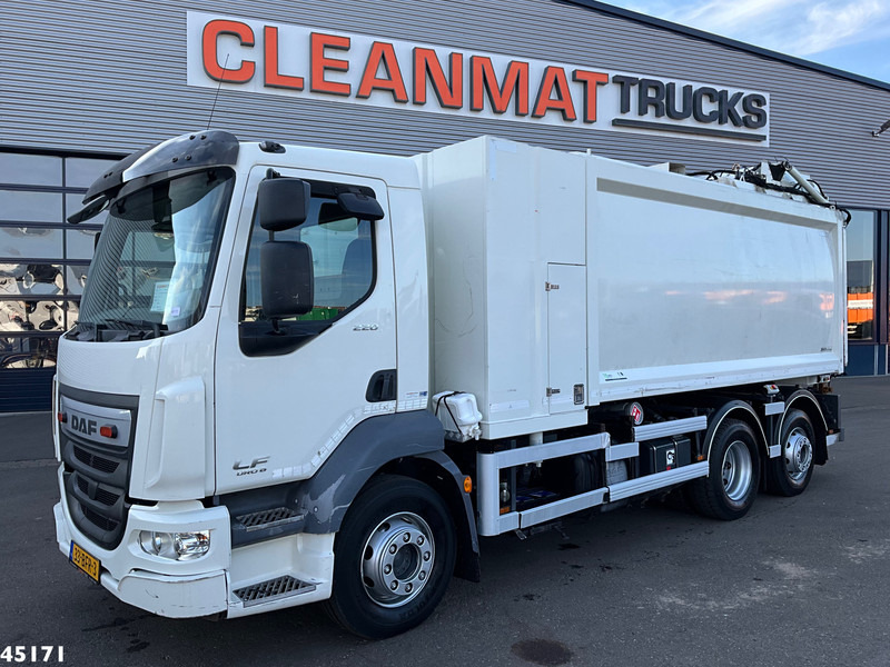 DAF FAN LF 220 Euro 6 Bekker LaGram Glaswagen - Szemetesautó: 5 kép. DAF FAN LF 220 Euro 6 Bekker LaGram Glaswagen - Szemetesautó: 5 kép.