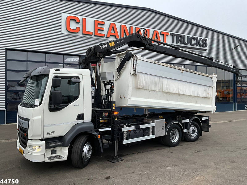 DAF FAN LF 220 Euro 6 Hiab 11 Tonmeter laadkraan Just 166.649 Km! - Billenőplatós teherautó, Darus autó: 1 kép. DAF FAN LF 220 Euro 6 Hiab 11 Tonmeter laadkraan Just 166.649 Km! - Billenőplatós teherautó, Darus autó: 1 kép.