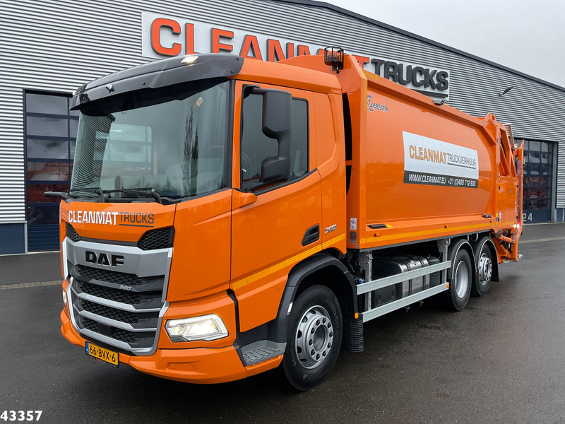 DAF FAN XD 340 Geesink 22m³ Welvaarts weighing system - Szemetesautó: 2 kép. DAF FAN XD 340 Geesink 22m³ Welvaarts weighing system - Szemetesautó: 2 kép.
