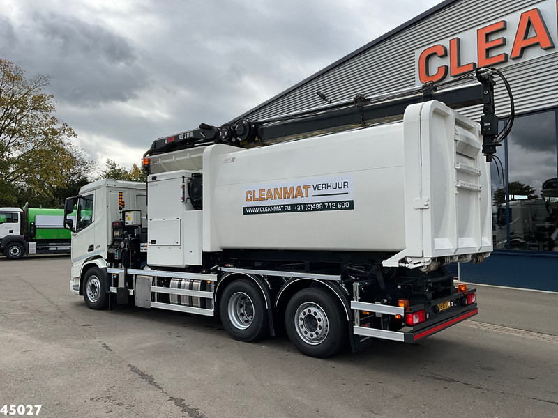 DAF FAN XD 340 Hiab 21 Tonmeter laadkraan - Szemetesautó: 5 kép. DAF FAN XD 340 Hiab 21 Tonmeter laadkraan - Szemetesautó: 5 kép.