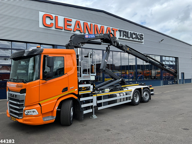 DAF FAN XD 450 Euro 6 HMF 23 Tonmeter laadkraan - Horgos rakodó teherautó, Darus autó: 1 kép. DAF FAN XD 450 Euro 6 HMF 23 Tonmeter laadkraan - Horgos rakodó teherautó, Darus autó: 1 kép.