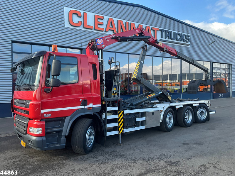 DAF FAQ 85 CF 460 HMF 16 Tonmeter Z-kraan - Horgos rakodó teherautó, Darus autó: 1 kép. DAF FAQ 85 CF 460 HMF 16 Tonmeter Z-kraan - Horgos rakodó teherautó, Darus autó: 1 kép.