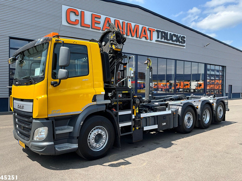 DAF FAQ СF 400 8x2 Euro 6 Hiab 24 Tonmeter laadkraan Just 147.273 km! - Horgos rakodó teherautó, Darus autó: 2 kép. DAF FAQ СF 400 8x2 Euro 6 Hiab 24 Tonmeter laadkraan Just 147.273 km! - Horgos rakodó teherautó, Darus autó: 2 kép.