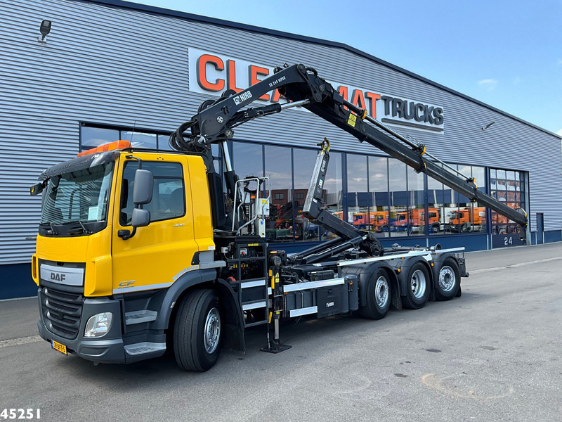 DAF FAQ СF 400 8x2 Euro 6 Hiab 24 Tonmeter laadkraan Just 147.273 km! - Horgos rakodó teherautó, Darus autó: 1 kép. DAF FAQ СF 400 8x2 Euro 6 Hiab 24 Tonmeter laadkraan Just 147.273 km! - Horgos rakodó teherautó, Darus autó: 1 kép.