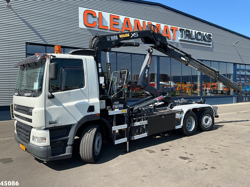 DAF FAS 85 CF 340 Manual Hiab 12 Tonmeter laadkraan - Horgos rakodó teherautó, Darus autó: 1 kép. DAF FAS 85 CF 340 Manual Hiab 12 Tonmeter laadkraan - Horgos rakodó teherautó, Darus autó: 1 kép.