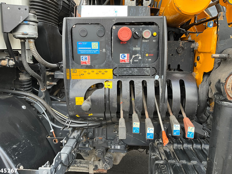 Horgos rakodó teherautó, Darus autó DAF FAS 85 CF 410 Effer 16 Tonmeter laadkraan: 8 kép.