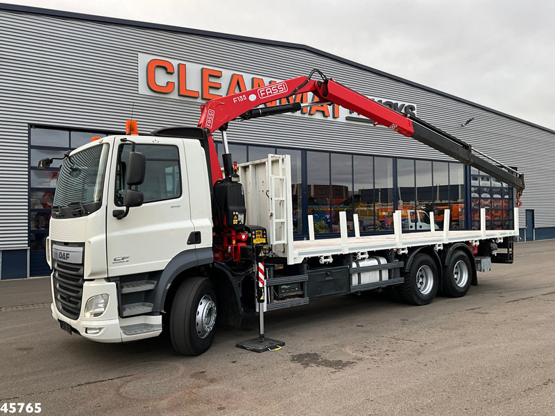 DAF FAS CF 410 Euro 6 Fassi 13 Tonmeter laadkraan - Darus autó: 1 kép. DAF FAS CF 410 Euro 6 Fassi 13 Tonmeter laadkraan - Darus autó: 1 kép.