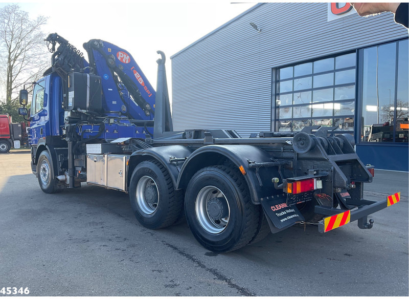 DAF FAT 85 CF 360 6x4 PM 25 Tonmeter laadkraan - Horgos rakodó teherautó, Darus autó: 4 kép. DAF FAT 85 CF 360 6x4 PM 25 Tonmeter laadkraan - Horgos rakodó teherautó, Darus autó: 4 kép.