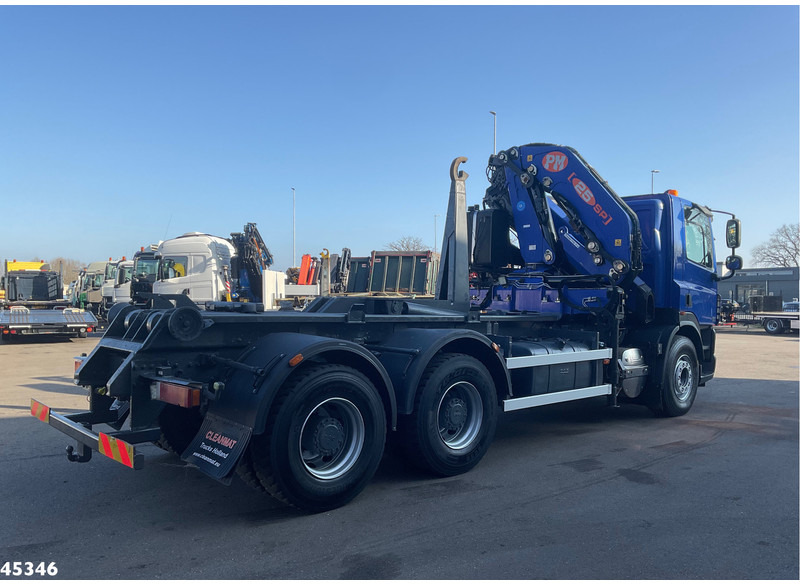 DAF FAT 85 CF 360 6x4 PM 25 Tonmeter laadkraan - Horgos rakodó teherautó, Darus autó: 5 kép. DAF FAT 85 CF 360 6x4 PM 25 Tonmeter laadkraan - Horgos rakodó teherautó, Darus autó: 5 kép.