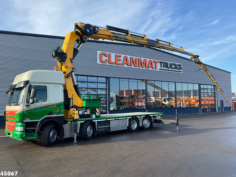 DAF FAX 85 CF 410 HMF 85 Tonmeter laadkraan + Fly-jib - Darus autó: 1 kép. DAF FAX 85 CF 410 HMF 85 Tonmeter laadkraan + Fly-jib - Darus autó: 1 kép.