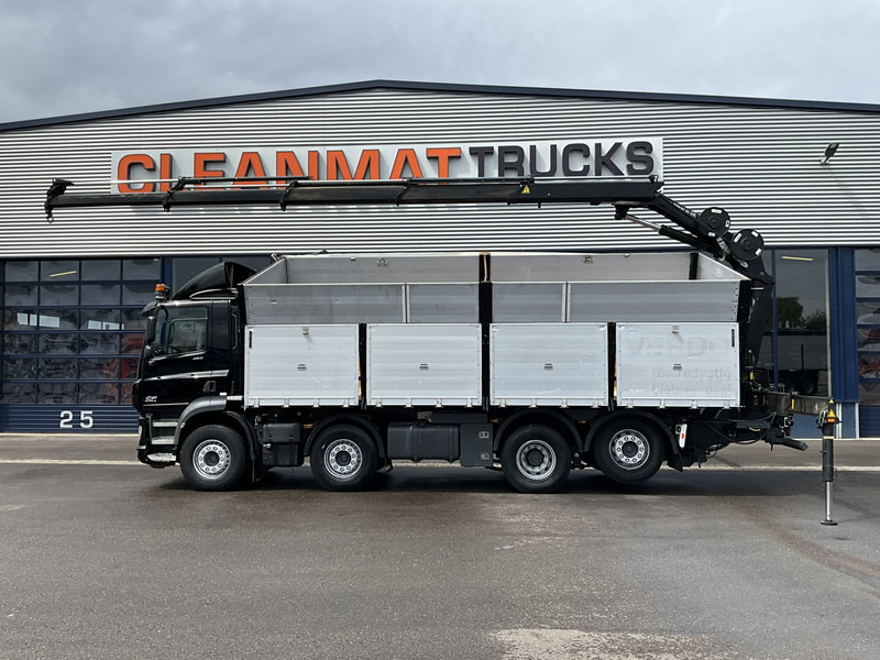 DAF FAX CF 480 Euro 6 HMF 21 Tonmeter laadkraan - Billenőplatós teherautó, Darus autó: 4 kép. DAF FAX CF 480 Euro 6 HMF 21 Tonmeter laadkraan - Billenőplatós teherautó, Darus autó: 4 kép.