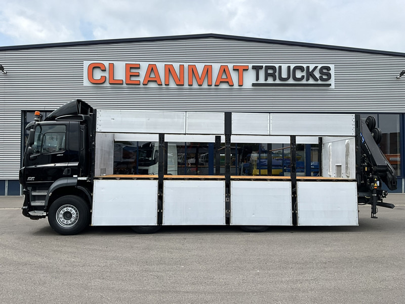 DAF FAX CF 480 Euro 6 HMF 21 Tonmeter laadkraan - Billenőplatós teherautó, Darus autó: 2 kép. DAF FAX CF 480 Euro 6 HMF 21 Tonmeter laadkraan - Billenőplatós teherautó, Darus autó: 2 kép.