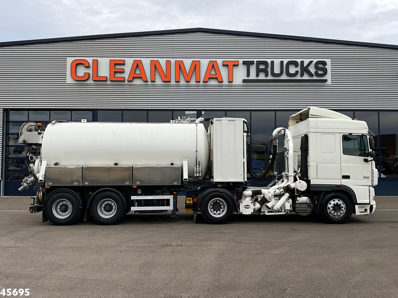 DAF FT 105 XF 460 Just 196.550 km + IPSAM 18m³ Combi oplegger - Szippantós autó: 3 kép. DAF FT 105 XF 460 Just 196.550 km + IPSAM 18m³ Combi oplegger - Szippantós autó: 3 kép.