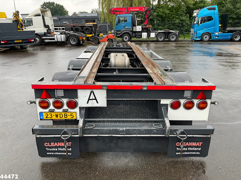 GS Meppel 3-assige container aanhangwagen - Pótkocsi cserefelépítményes: 5 kép. GS Meppel 3-assige container aanhangwagen - Pótkocsi cserefelépítményes: 5 kép.