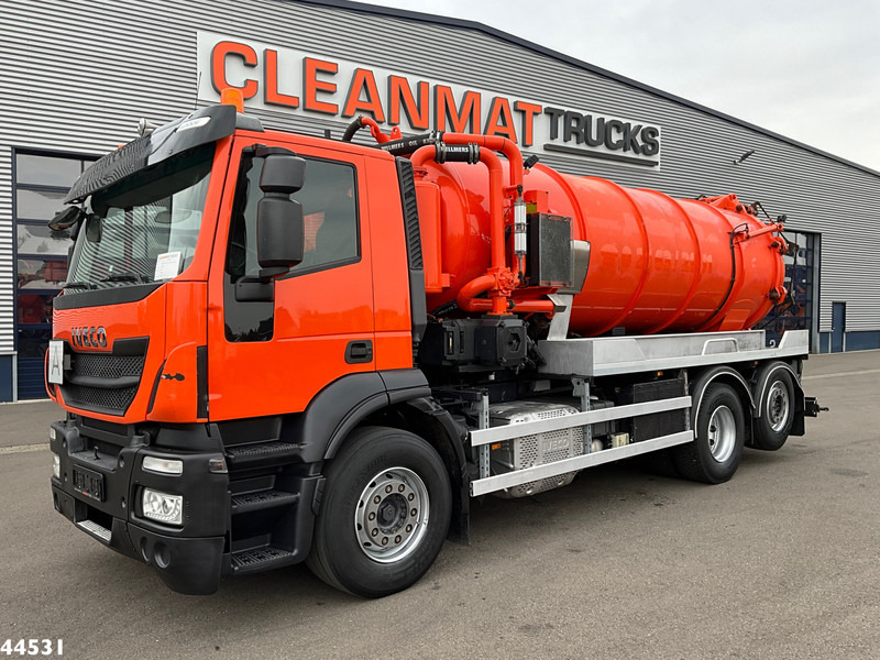 Iveco AD260SY/PS Euro 6 Kroll 13m³ Saug/Spul aufbau - Szippantós autó: 3 kép. Iveco AD260SY/PS Euro 6 Kroll 13m³ Saug/Spul aufbau - Szippantós autó: 3 kép.