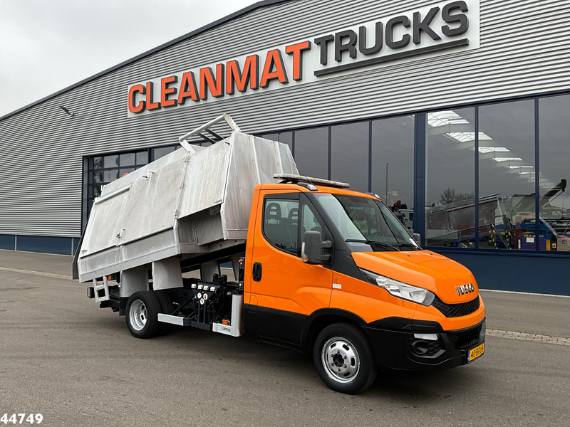 Iveco Daily 40C15 Euro 6 Terberg zijlader - Szemetesautó: 1 kép. Iveco Daily 40C15 Euro 6 Terberg zijlader - Szemetesautó: 1 kép.