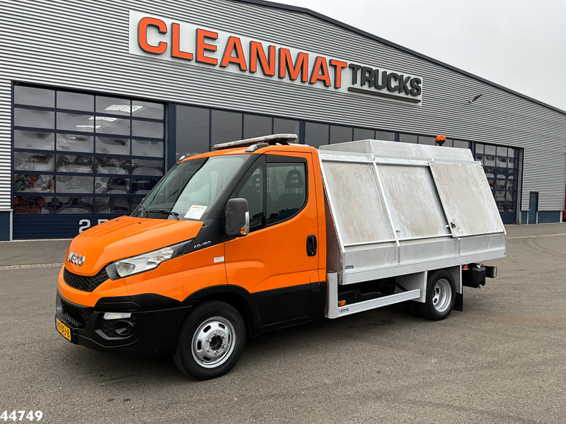 Iveco Daily 40C15 Euro 6 Terberg zijlader - Szemetesautó: 3 kép. Iveco Daily 40C15 Euro 6 Terberg zijlader - Szemetesautó: 3 kép.