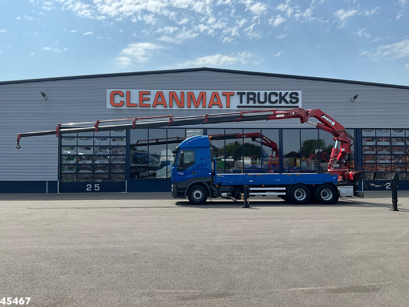 Iveco Stralis 500 6x4 MKG 54 Tonmeter laadkraan - Darus autó: 1 kép. Iveco Stralis 500 6x4 MKG 54 Tonmeter laadkraan - Darus autó: 1 kép.